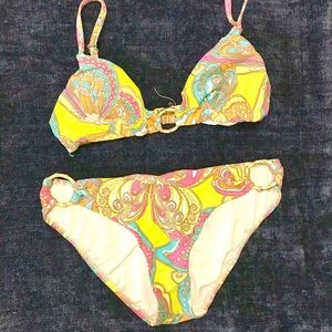 Trina Turk Paisley Bikini Size S NWOT